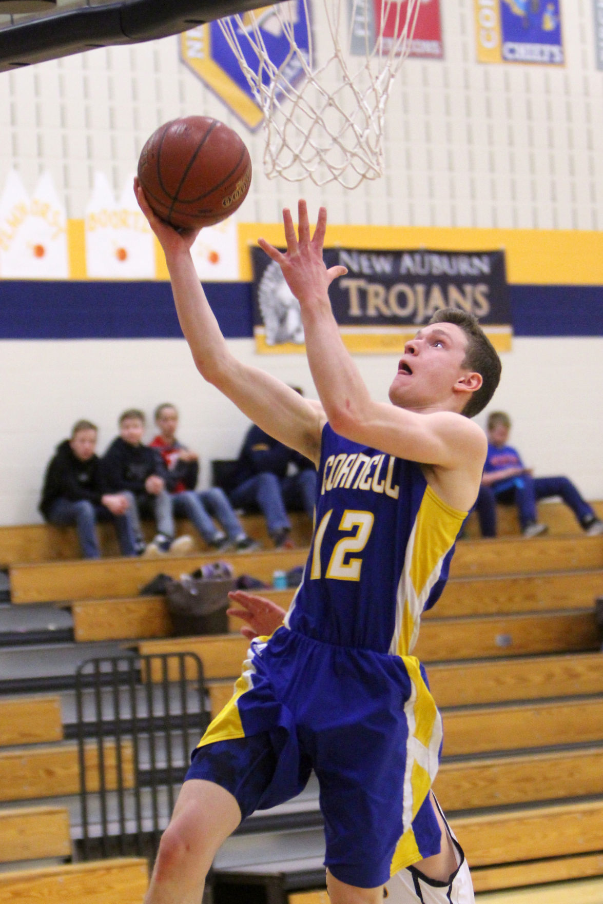 Cornell at New Auburn boys basketball 2-18-19